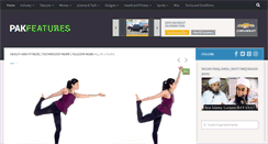 Desktop Screenshot of pakfeatures.com