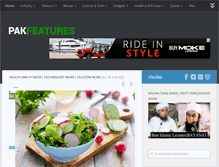 Tablet Screenshot of pakfeatures.com